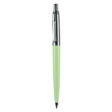 Pax Golyóstoll, 0,8 mm, nyomógombos, dobozban, pasztell zöld tolltest, PAX, kék (PX4030302) toll
