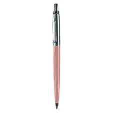 Pax Golyóstoll, 0,8 mm, nyomógombos, pasztell rózsaszín tolltest, PAX, kék toll