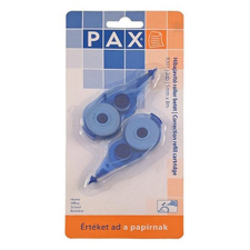 Pax Hibajavító utántöltő kazetta PAX R301 5mmx8m 2 db/bliszter hibajavító