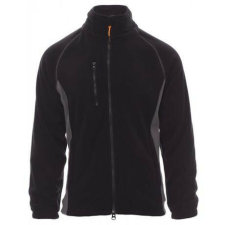  Payper Aspen+ cipzáras polár pulóver, fekete/szürke férfi pulóver, kardigán