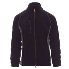 PAYPER Aspen+ Polár Pulóver Fekete/Szürke - 4XL