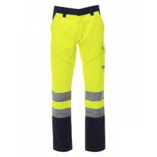 PAYPER Charter Láthatósági Derekas Munkásnadrág Sárga/Navy - 4XL láthatósági ruházat