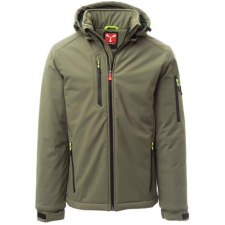 Payper Creek Pad bélelt softshell kabát katonai zöld férfi kabát, dzseki