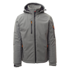 PAYPER Creek Pad Téli Bélelt Softshell Kabát Szürke - 3XL munkaruha