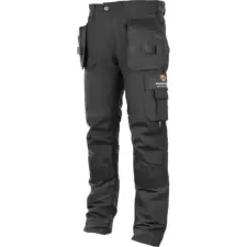 PAYPER erebos derekas nadrág P81002-56 fekete stretch 290 g (56) munkaruha