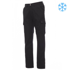 PAYPER Forest Polar Téli Bélelt Fekete Munkásnadrág - XS