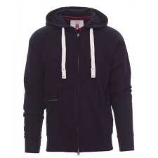 PAYPER Hawaii+ Cipzáras Kapucnis Sötétkék Pulóver - M munkaruha