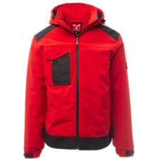  Payper Performer Pad bélelt softshell kabát piros/fekete munkaruha