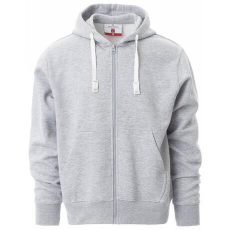  Payper Portland Melange cipzáras kapucnis pulóver, szürke