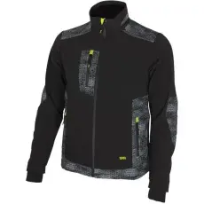 PAYPER predator -xl stretch munkakabát, fekete/szürke (56-58) (xl) munkaruházat