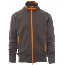 PAYPER Sydney Cipzáras Pulóver Szürke/Narancs - 4XL munkaruha