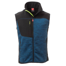 PAYPER Tour Softshell betétes mellény Kék/Fekete - XS munkaruha