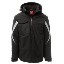 PAYPER Wonder Pad Bélelt Softshell Fekete Télikabát - 2XL munkaruha
