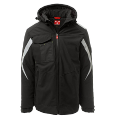PAYPER Wonder Pad Bélelt Softshell Fekete Télikabát - 3XL