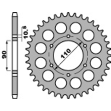 PBR acél hátsó lánckerék 850 - 530 egyéb motorkerékpár alkatrész
