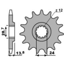 PBR Acél Standard Első Láncszem 2077 - 530 egyéb motorkerékpár alkatrész