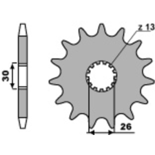 PBR Acél Standard Első Láncszem 2090 - 530 egyéb motorkerékpár alkatrész
