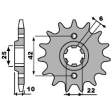 PBR Acél Standard Első Láncszem 349 - 520 egyéb motorkerékpár alkatrész