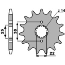 PBR Acél Standard Első Láncszem 728 - 530 egyéb motorkerékpár alkatrész