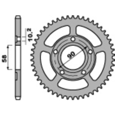 PBR Acél Standard Első Láncvilla 281 - 520 egyéb motorkerékpár alkatrész