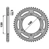 PBR acél standard hátsó lánckerék 5301 - 525 PBR  Kategorizálatlan termékek