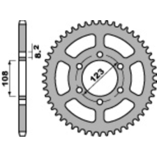 PBR Acél Standard Hátsó Láncszem 4607 - 428 egyéb motorkerékpár alkatrész