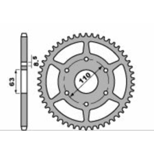 PBR Racing Alumínium Ultra-Könnyű Kemény Anodizált Hátsó Láncszem 4675 - 520 egyéb motorkerékpár alkatrész