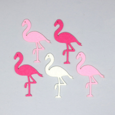 PC Filcfigura - Flamingó vegyes színben filc