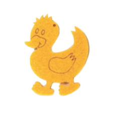 PC Filcfigura - Kacsa dekorációs kellék