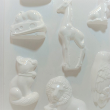 PC Gipszkiöntő forma - Állatok, oroszlános dekorációs kellék