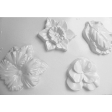 PC Gipszkiöntő forma - Tavaszi virágok dekorációs kellék