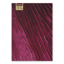 PD Calendar Határidőnapló Period Basic B/5 heti Purple papír 2026 határidőnapló