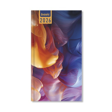 PD Calendar Határidőnapló Period Basic Zsebnaptár álló Galaxy papír 2026 határidőnapló