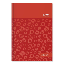 PD Calendar Határidőnapló Period Intensive B/6 heti narancs lakk papír 2026 határidőnapló