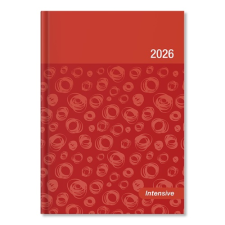 PD Calendar Határidőnapló Period Intensive B/6 heti narancs lakk papír 2026 (5999097555881) határidőnapló