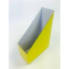 PD Office Iratpapucs karton összehajtható pd A/4 10 cm gerinccel karton sárga