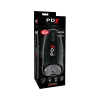  PDX Elite Moto Bator 2 - szívó, fel-le mozgó, rezgő punci maszturbátor (fekete)