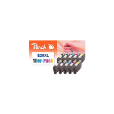 Peach 0F319987 tintapatron 10 db Fekete, Cián, Magenta, Sárga (PI200-469) nyomtatópatron & toner