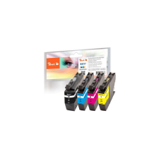 Peach 320280 tintapatron 4 dB Kompatibilis Fekete, Cián, Magenta, Sárga (PI500-224) nyomtatópatron & toner