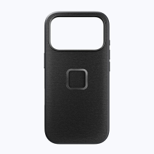 PEAK DESIGN Everyday Fabric Case - iPhone 17 Pro - Charcoal tok és táska