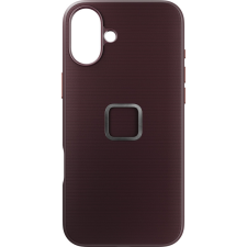 PEAK DESIGN Everyday Fabric iPhone 16+ Okostelefon Tok - Bordó tok és táska