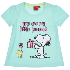 PEANUTS Snoopy türkizzöld kislány póló