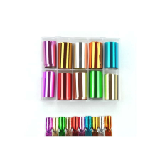 Pearl 10in1 Transzferfólia box - Basics körömdíszítő