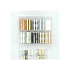  Pearl 10in1 Transzferfólia box - Texts körömdíszítő