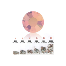  Pearl 6in1 strasszkő szett - Ligth Peach körömdíszítő