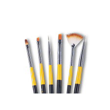  Pearl Ecsetkészlet 5016 6DB-OS műkörmös ecset