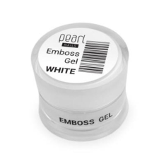  Pearl Emboss Gel - FEHÉR 5ml műköröm zselé