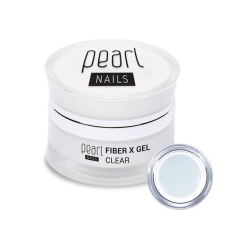 Pearl Fiber X Gel átlátszó építőzselé 15ml műköröm zselé