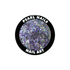  Pearl Galaxy Metal Flakes Purple körömdíszítő