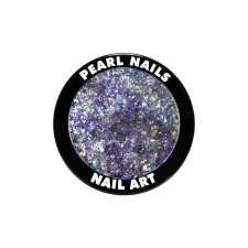 Pearl Galaxy Metal Flakes Purple körömdíszítő